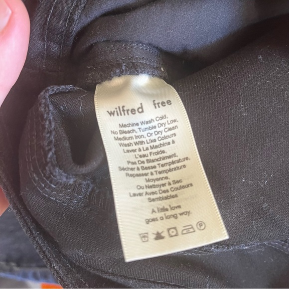 Wilfred free black denim skirt - Picture 4 of 4